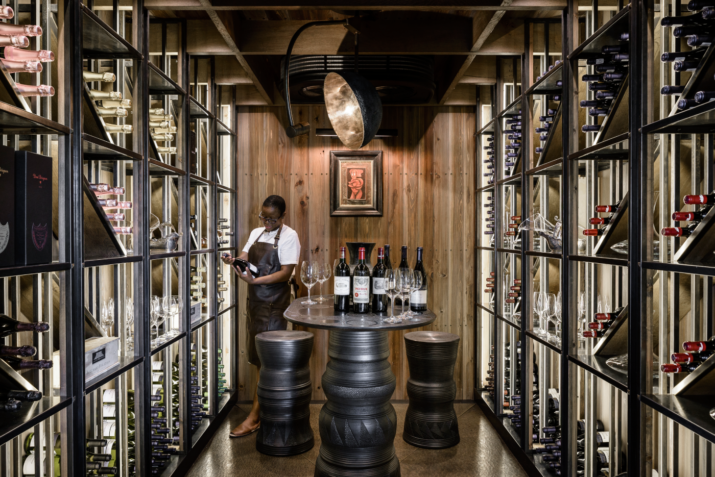 Xigera Safari Lodge Wine Cellar
